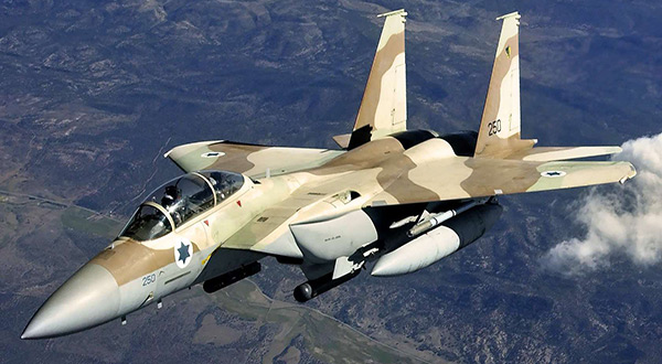 "Israeli" fighter jet